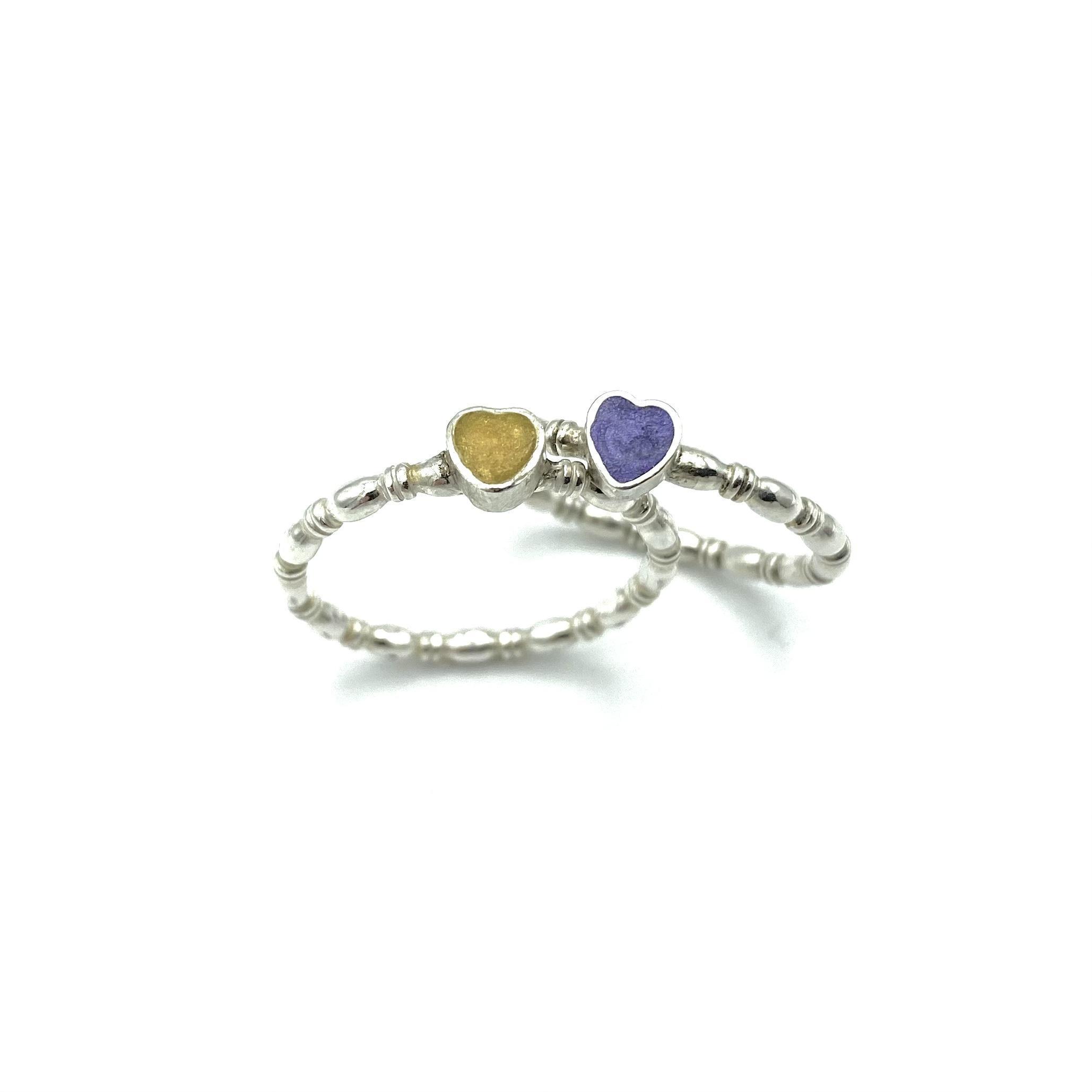 Love Heart Purple - Afbeelding 2