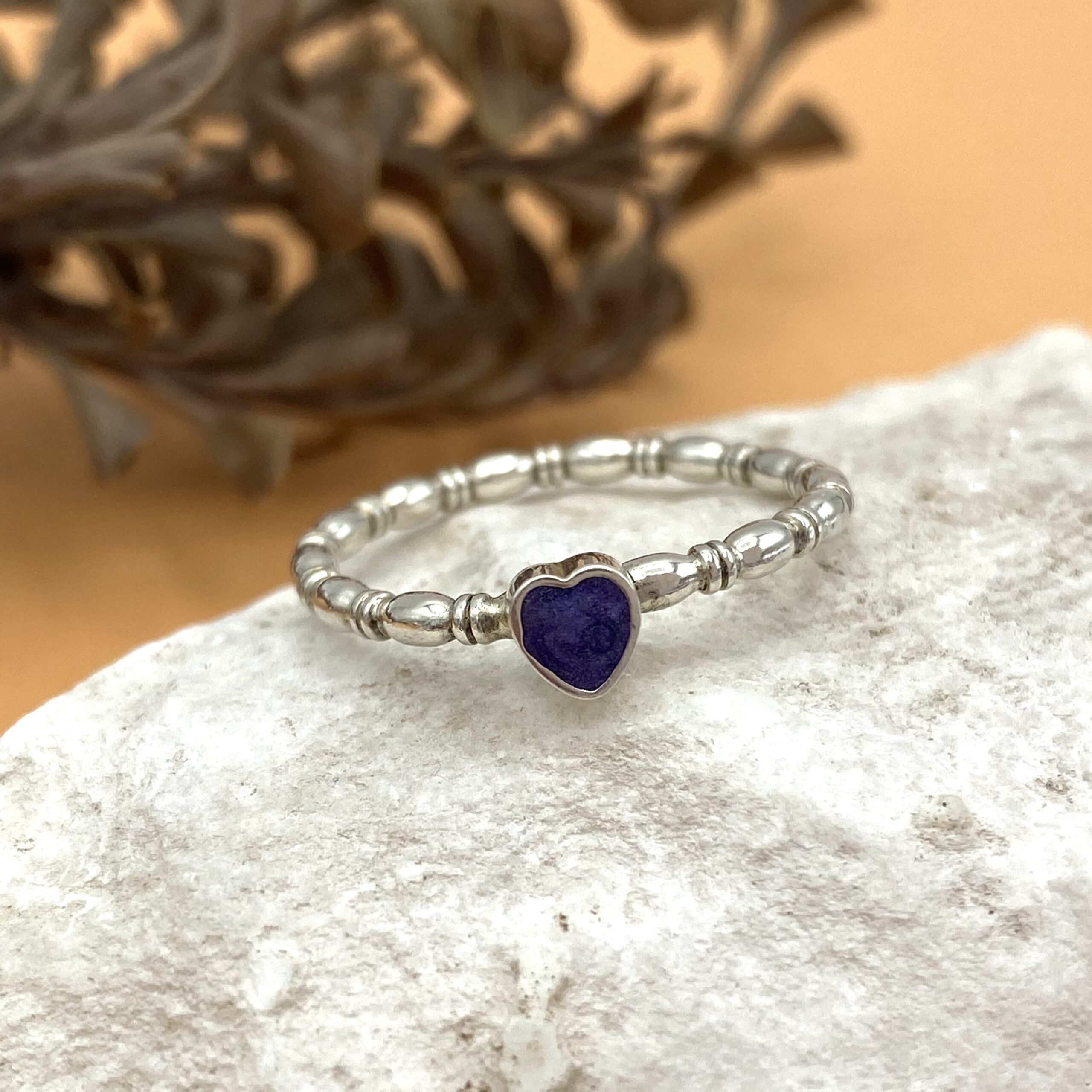 Love Heart Purple